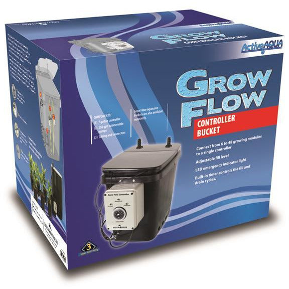 Active Aqua’s Grow Flow efficient ebb & flow system box packaging