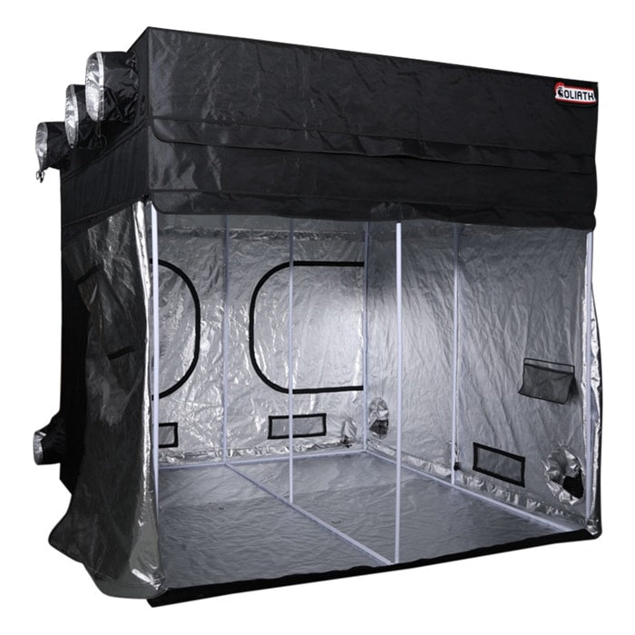 open The Goliath Grow Tent 8' x 8' x 6'11"/7'11"