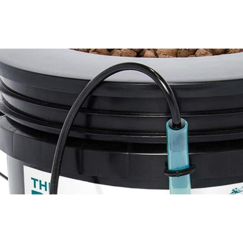tubing attached to side of the active aqua hydroponic bucket or prevent falling