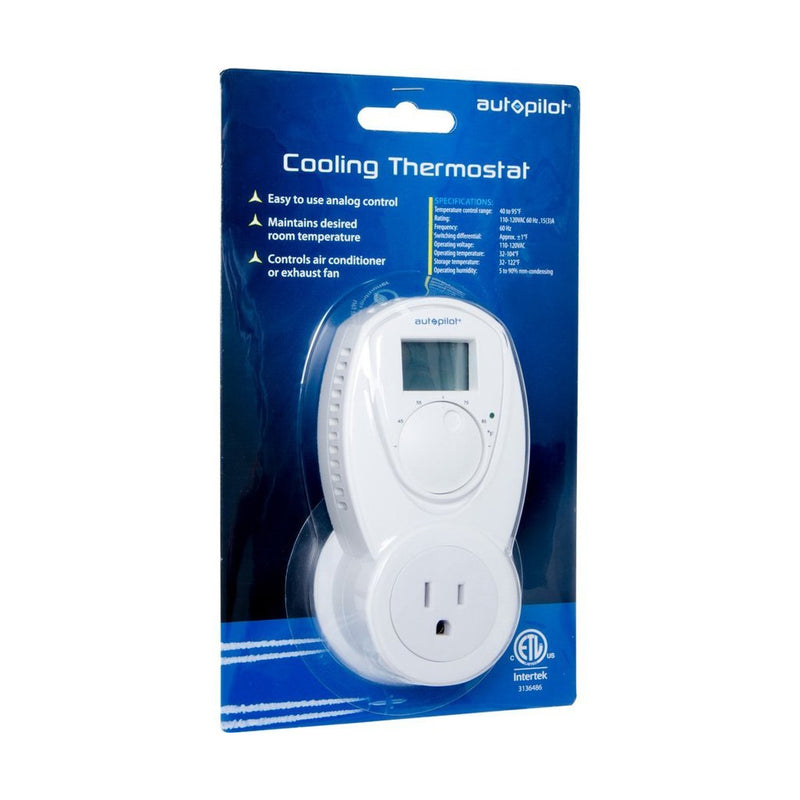 Autopilot Cooling Thermostat in blue packaging