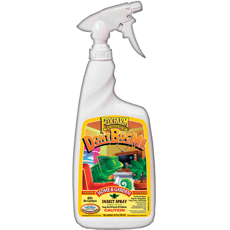 DON’T BUG ME® HOME & GARDEN INSECT SPRAY front packaging
