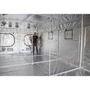 interior The Original Gorilla Grow Tent® 10' x 20' x 6'11" with man inside