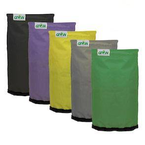 multi color Grow1 Extraction Bags