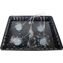 the reservoir filled water with the water pump on