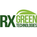 RX Green Technologies Green and White Logo