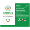 Tiresias Mist Directions for Use and Warning Label