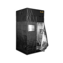 half open The Original Gorilla Grow Tent® 4' x 4' x 6'11" with extension 