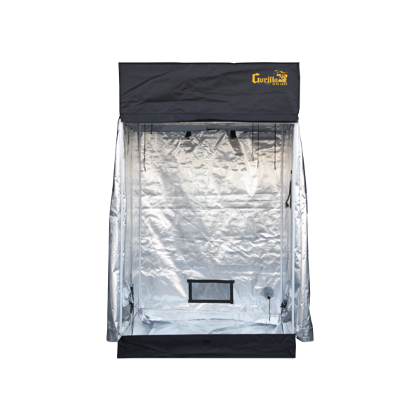 front open Gorilla LITE LINE Indoor Grow Tent 4’ X 4’ X 6’7″