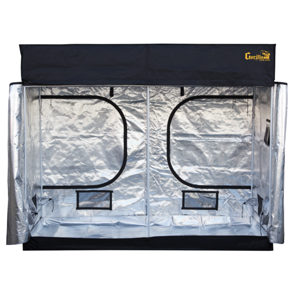 front open Gorilla LITE LINE Indoor Grow Tent 4' X 8' X 6'7"