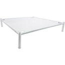 side view of the mesh rack