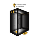 3D diagram Gorilla LITE LINE Indoor Grow Tent 4' X 8' X 6'7"