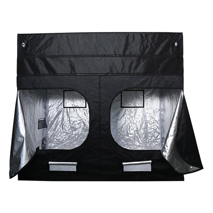 rear open The Goliath Grow Tent 3' x 3' x 6'11"/7'11"