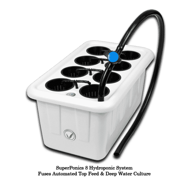 SuperPonic 8 Hydroponic System