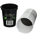 open clone shipper to show top and pot holder