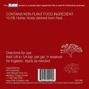 raw soluble red back label with directions for use