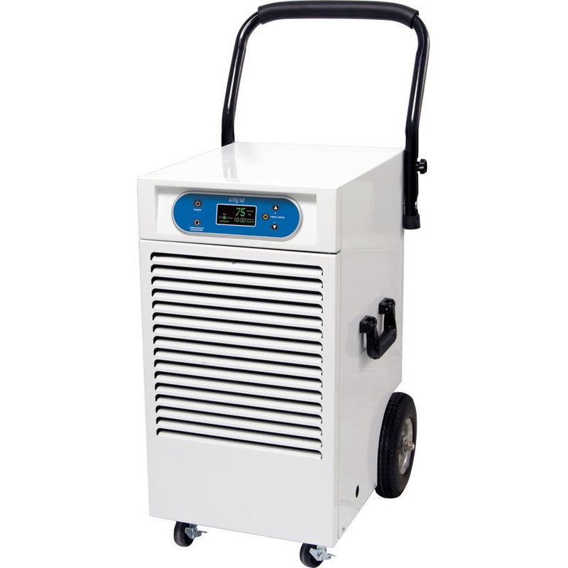 side view of the dehumidifier 
