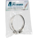 Stainless Steel Duct Clamps, 4&quot;