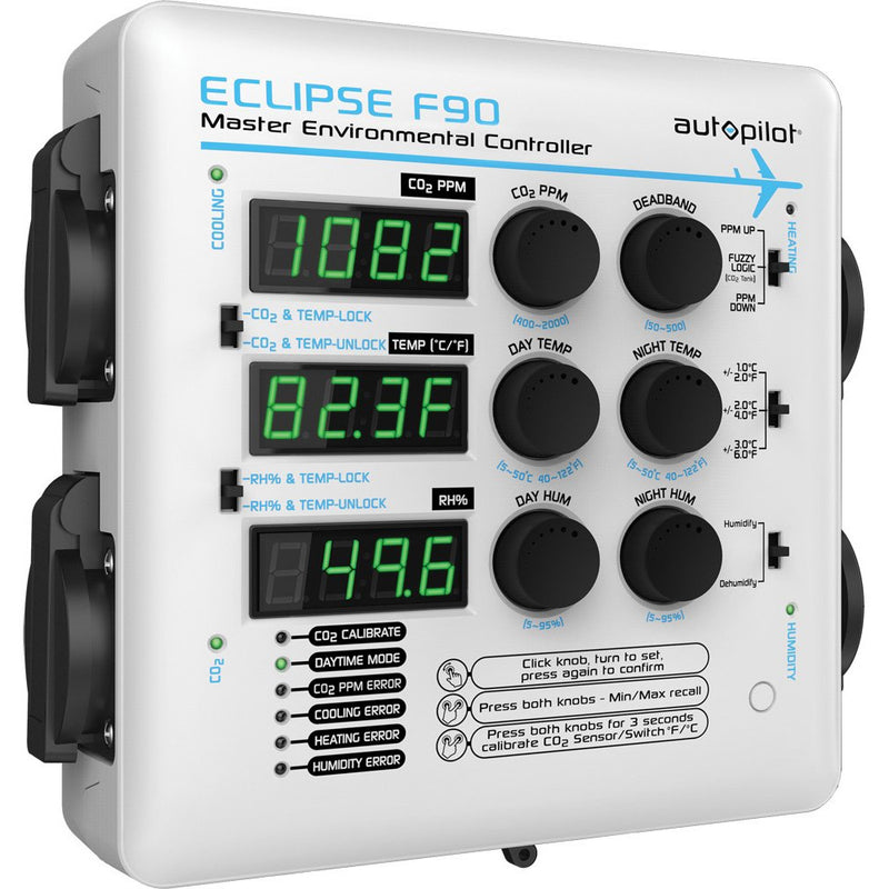 Autopilot ECLIPSE F90 Master Environmental Controller for Indoor Grow Room Set Ups