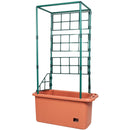 Tomato Trellis Garden on Wheels