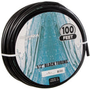 1/2" ID Black Tubing 100'