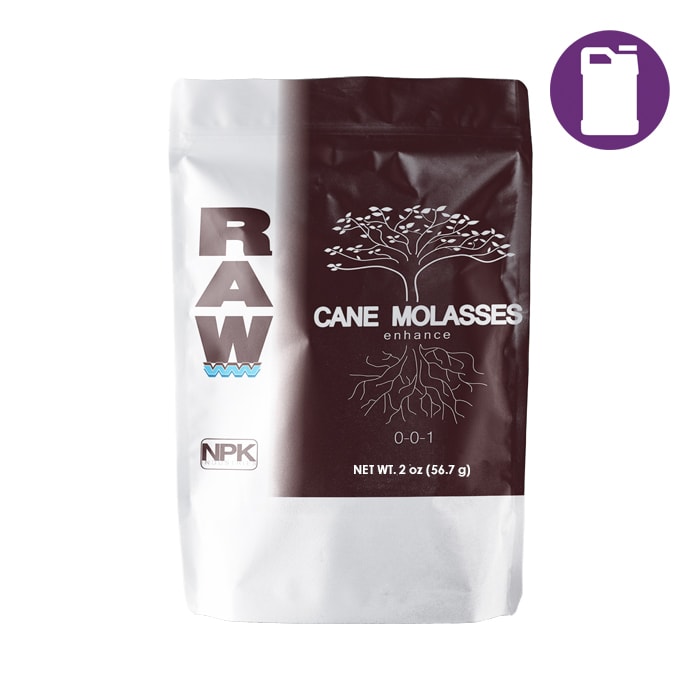 Raw Soluble Cane Mollasses Front Packaging 