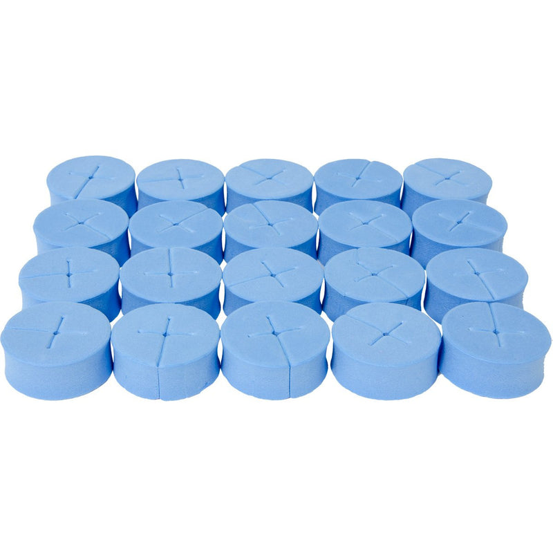 oxyCLONE oxyCERTS - 1 7/8", Blue, pack of 20/ Hydroponic Grow Supplies