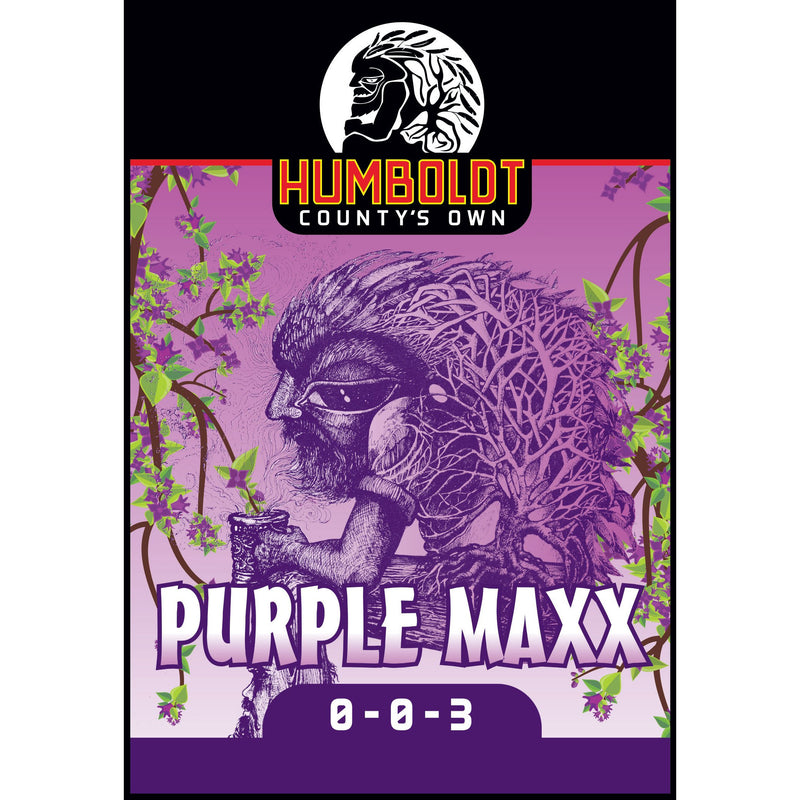 Purple Maxx 0-0-3 label