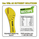 Raw soluble Recipe conversion