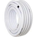Active Aqua 1" ID White & Black Tubing, 100'