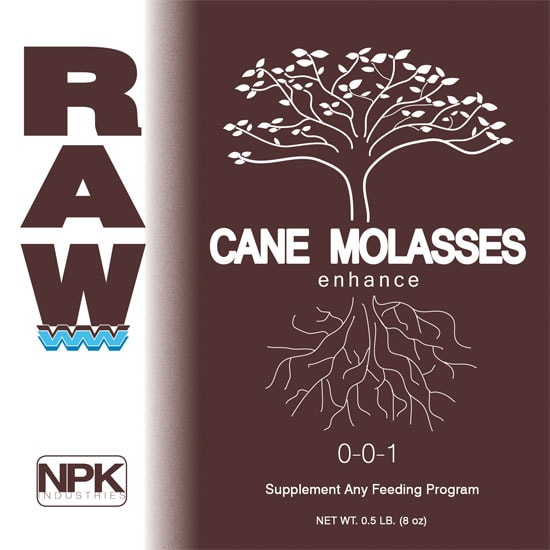 Raw Can Molasses 2 oz brown label 