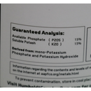 Humboldt County's Own Crystal Burst (0-15-15) - Back Label