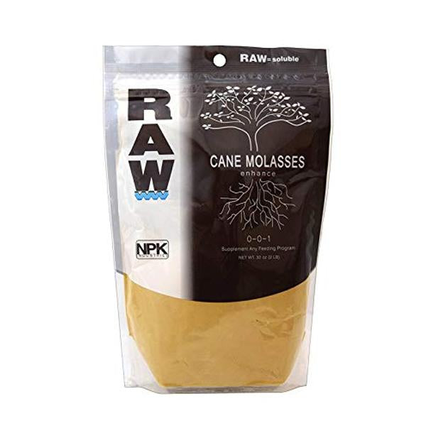 Raw Brown Cane Molasses Enhance 0-0-1 Front Packaging