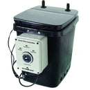 Active Aqua’s Grow Flow Side view of bucket and wiring- for hydroponics