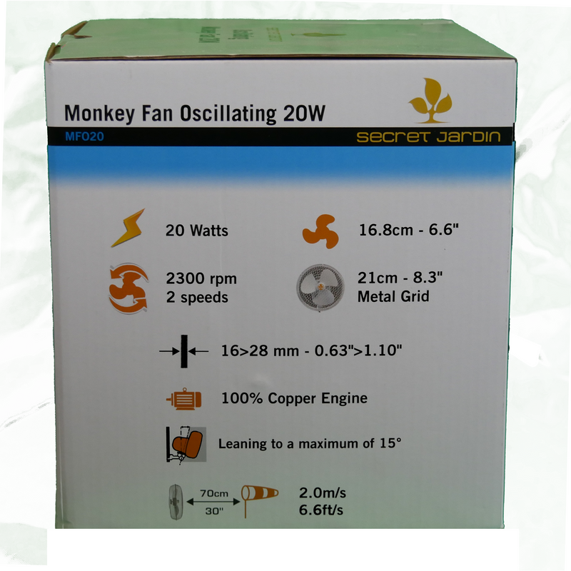 20W Monkey Fan Oscillating v2.0