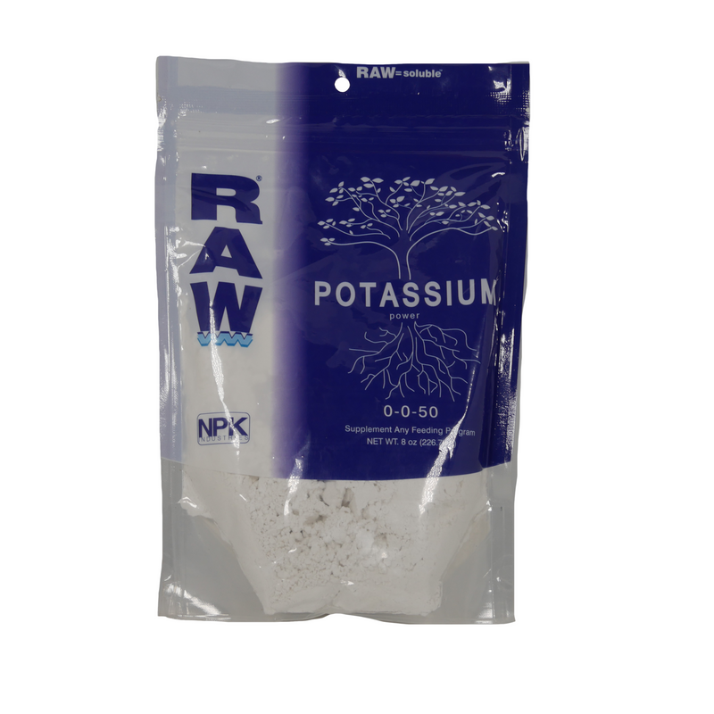 NPK RAW Potassium Front of Package