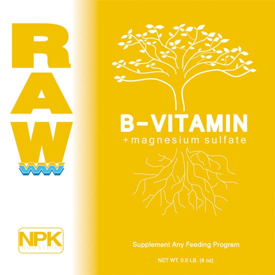 NPK Industries B Vitamin Supplement Yellow Label