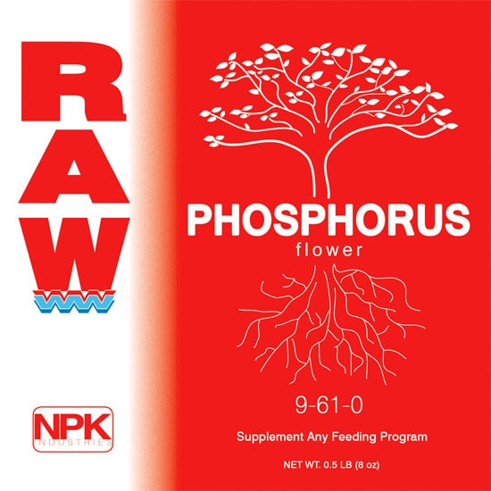 Raw Soluble Phosphorus Flower Feeding Program Red Label